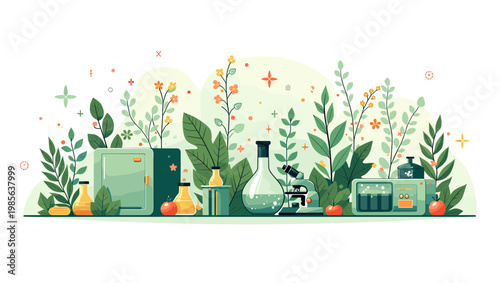 A vibrant and minimalist composition featuring citrus fruit and lush green leaves. Perfect for health, wellness, or natural product marketing, conveyi