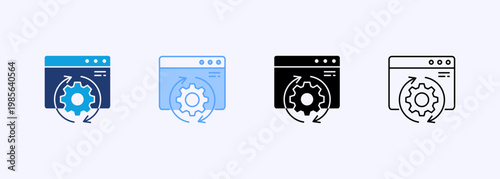Update Icon Set Multistyle Various Collection Element For Design