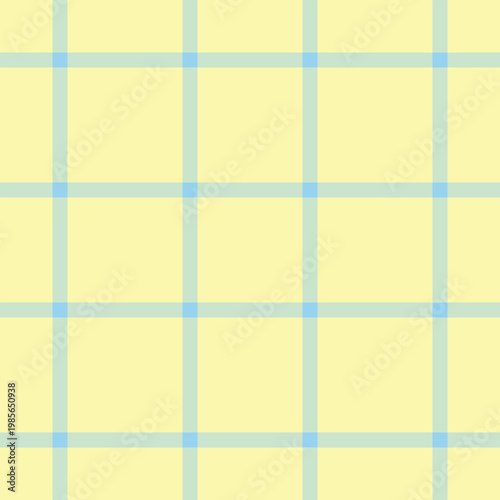 Variety background pattern fabric, wallpaper texture check vector. Close up seamless textile plaid tartan in yellow and light colors.