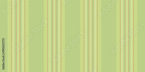 Ientle vector background texture, fluffy vertical lines fabric. Tustomized pattern stripe textile seamless in lime and red colors.
