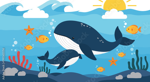 Peaceful mother sleeping peacefully while holding her baby surrounded by many colorful infant toys and rattles.