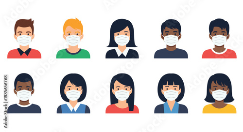 Group of medical professionals in white coats having a meeting to discuss patient x-rays at a round table.