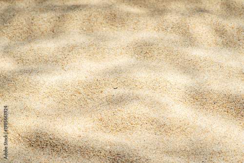 Canvas Print Sea sand texture with ripple patterns resembling underwater surface, ideal as abstract summer background
