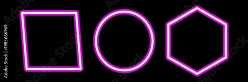 Neon glowing circular ring overlay with circle particles light effect luminous ring frame, sphere, orb, globe, round, halo, portal glow 