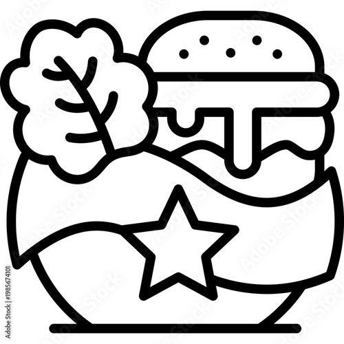 Superfoods line icon