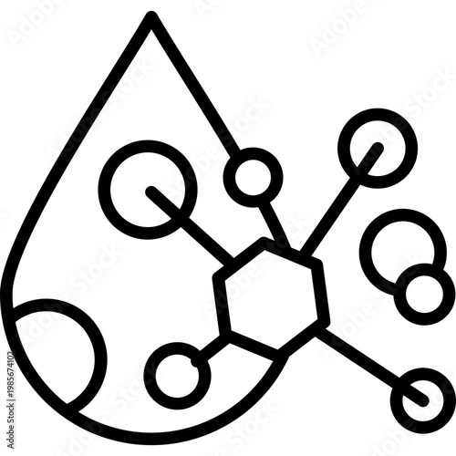 Amino Acids line icon