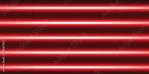 Red abstract background with light silk curtain textures and striped wave patterns for a theater stage backdrop illustration