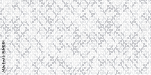 seamless pattern metal grid meatball wall decoration with chains circle wallpaper. white and gray paper ornament cover, page, banner template design.