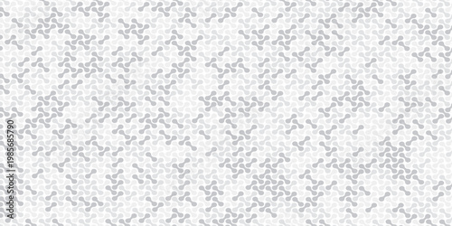 seamless pattern metal grid meatball wall decoration with chains circle wallpaper. white and gray paper ornament cover, page, banner template design.