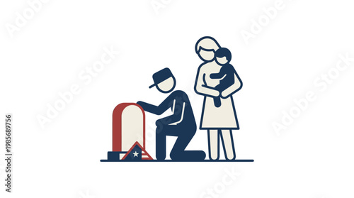 Memorial Day Soldier Honors Fallen Comrade and Family