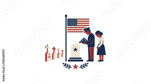 Memorial Day Ceremony Honoring Fallen Soldiers