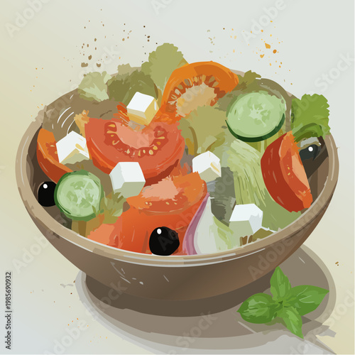 Griechischer Bauernsalat