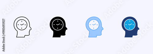 Patience Icon Set Multistyle Various Collection Element For Design