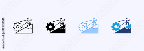 Persistence Icon Set Multistyle Various Collection Element For Design