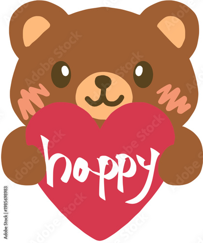 teddy bear with heart