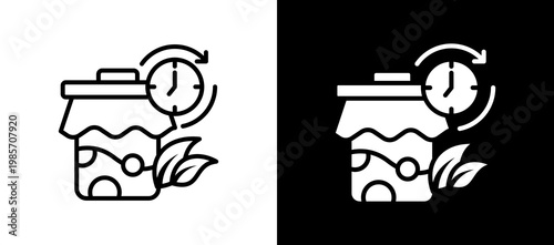 Fermented Ingredients lineglyph icon