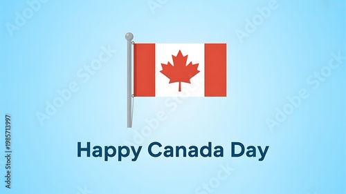 Canada Day, Canadian flag, maple leaf flag, national holiday, patriotic celebration
