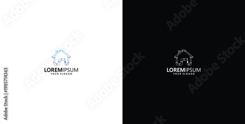 vector design logo for plumbing services and repairs