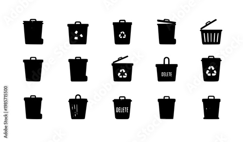 Flat pills and capsule icon collection with medicine tablet symbols for healthcare and pharmacy design