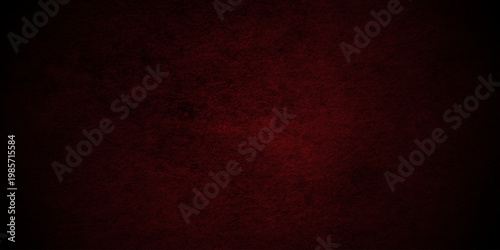 Dark red studio old wall paper grunge background. red paper concrete texture. Dark concrete wall texture element vintage paint rough, distressed backdrop background.