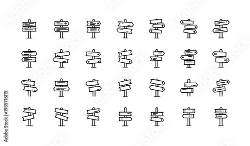 Black trash bin glyph icon set with delete and recycle waste basket symbols for UI and interface design