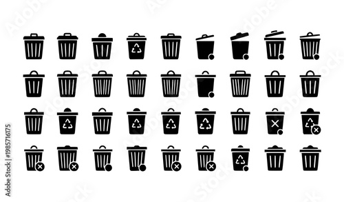 Minimal pills capsule icon set with tablet and medication symbols for medical and pharmacy UI design