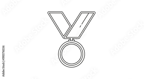 Medal Award Symbol Trophy Emblem.