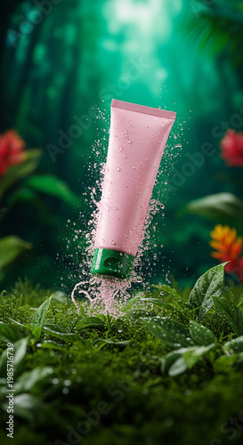 Clinical skincare solution for sensitive skin conditions to provide immediate cooling relief and nutrient replenishment in modern clinical environment for enhanced skin health