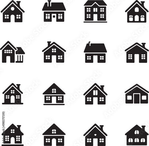 House icon set