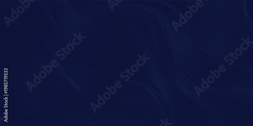 Premium background design with diagonal dark blue line pattern. Vector horizontal template for digital lux business banner, contemporary formal invitation, luxury voucher, prestigious gift certificate