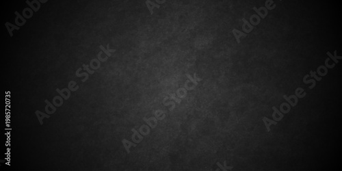 Dark black old wall paper grunge background. black blackboard and chalkboard texture. Dark black concrete wall texture element vintage grunge charcoal paint rough, distress backdrop background.