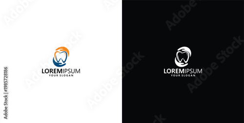 dental care logo vector design logo