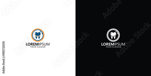 dental care logo vector design logo