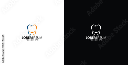 dental care logo vector design logo