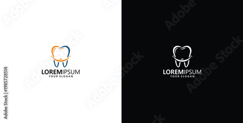 dental care logo vector design logo