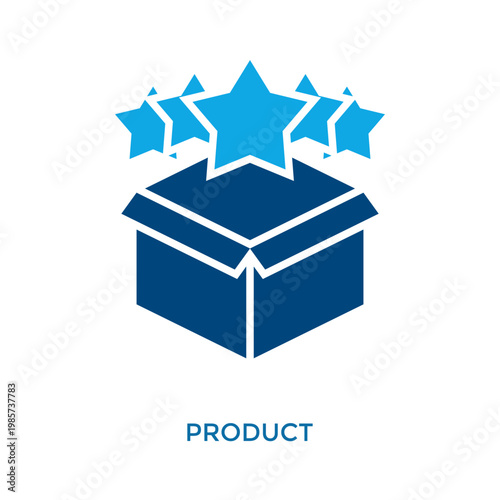 Product Icon Dual Tone Style. Vector Illustration For Graphic Design