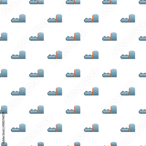 Mri scanner machines arranged in a seamless pattern for medical imaging and diagnostics