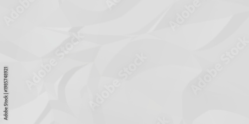 Crumple crushed white paper obsolete rumple craft design. wrinkle ripped cardboard crumple aged closeup recycled document grunge paper background.