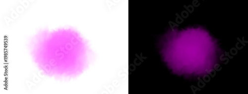 Pink Vapor Smoke Effect with Smooth Abstract Glow and Minimal Background Design Style