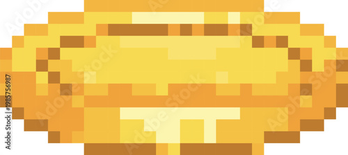Coin Stack Pixel Art