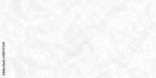 Minimal relief topography map area wallpaper. vector topo paper lines. Topographic contour lines grid map pattern. Geographic hiking mountain art dynamic design.