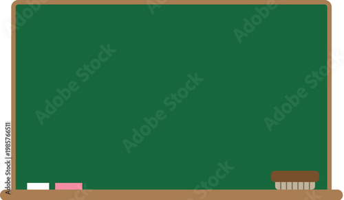blackboard colorful illustration