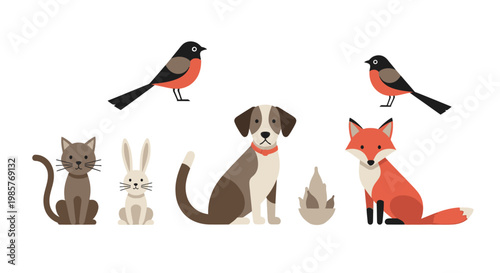 Brown dog with red collar sitting.