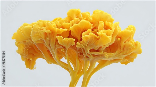 Golden Mushroom Macro Detail / 黄金のキノコのマクロディテール
