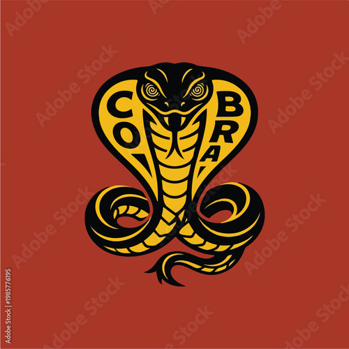 Cobra Snake Logo Design.