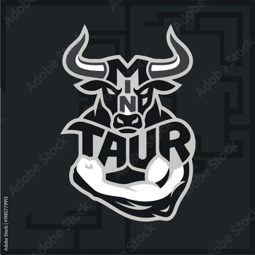 Taur Bull Logo Design.