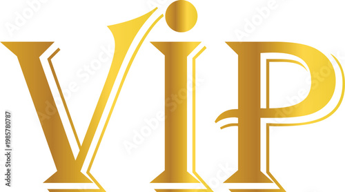 VIP Golden Typography Luxury Premium Text Effect Elegant Design