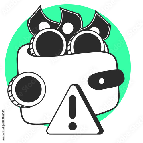 expense limit warning illustration