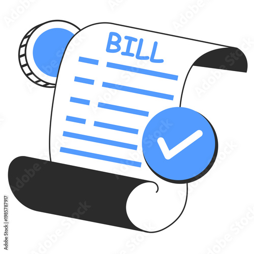 bill payment illustration