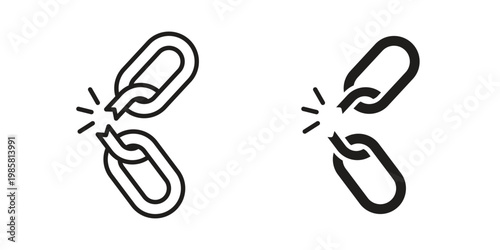 Weakness icon design, logo, app, template set. Black icons